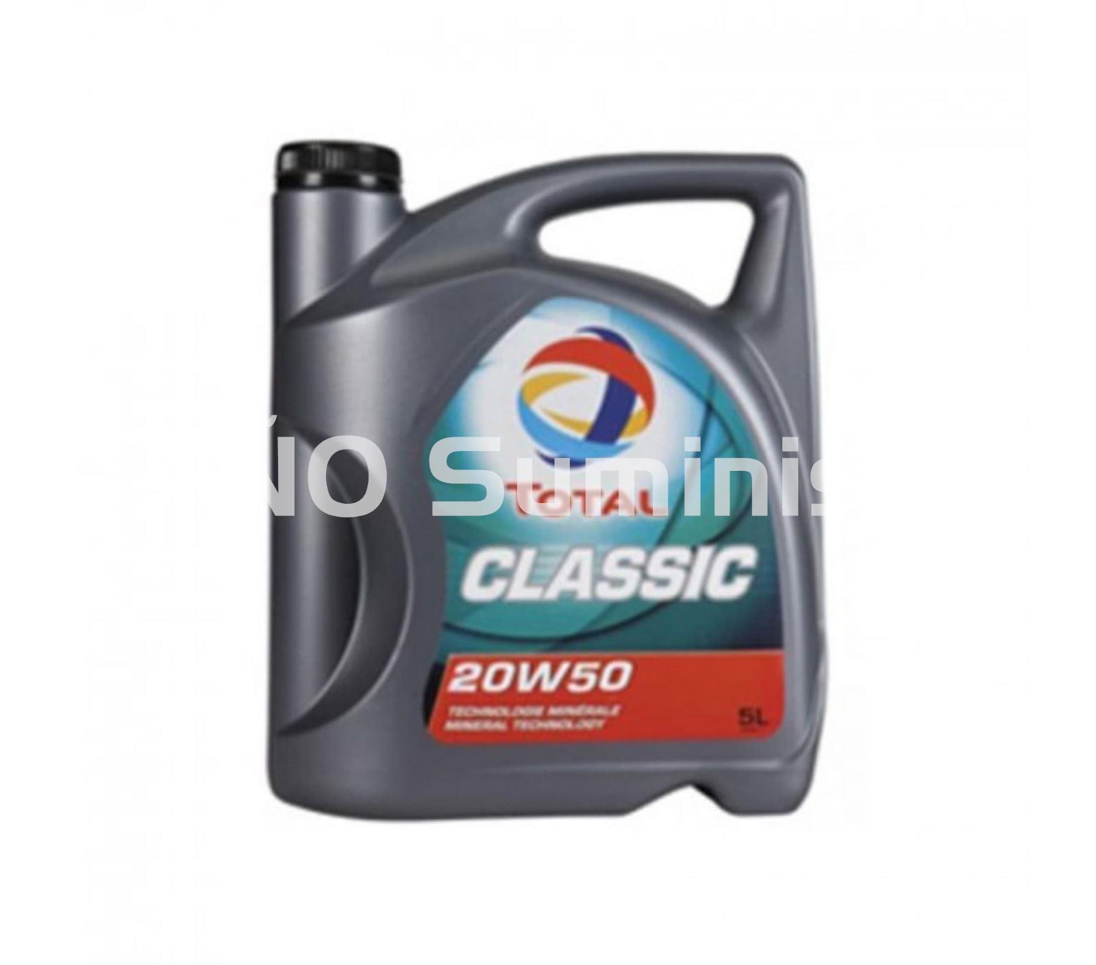 Aceite Total Classic 20w50 - Imagen 1
